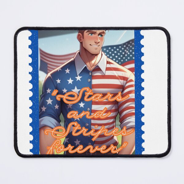 Item preview, "Red, white, blue Stars and Stripes forever" Patriotic designed and sold by luiddesigns.