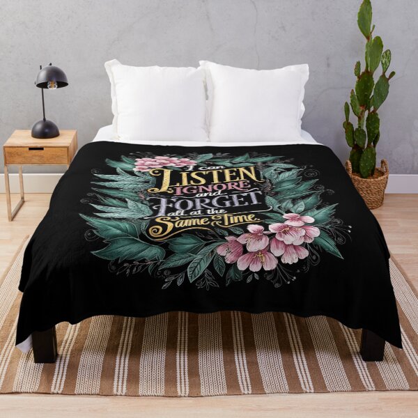 Item preview, I'm A Multitasker I Can Listen Ignore And Forget, Funny, Humor Sayings, Snarky Quote designed and sold by Creatiforge.