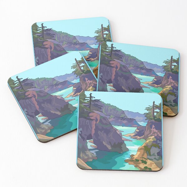 Item preview, Oregon Coast Natural Bridges Landscape: Glimpse of the Beauty of the Pacific Northwest - Without Lettering designed and sold by 420igor.