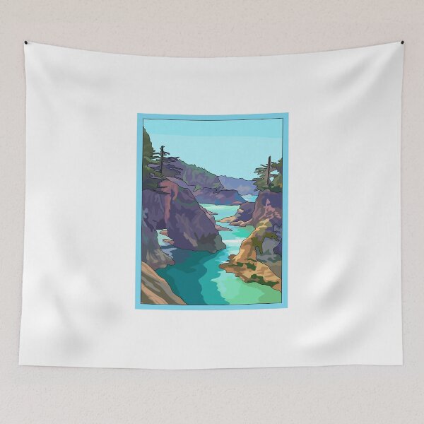 Item preview, Oregon Coast Natural Bridges Landscape: Glimpse of the Beauty of the Pacific Northwest - Without Lettering designed and sold by 420igor.