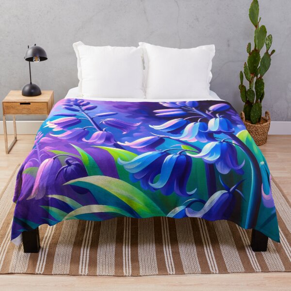 Item preview, Bluebell landscape designed and sold by HarperSkye.