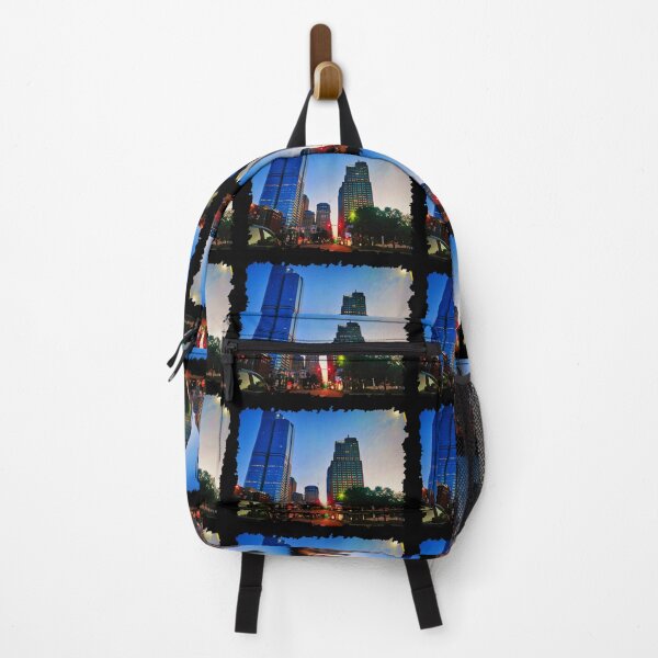 Item preview, Skyscrapers in Pittsburgh Pennsylvania at 5:00AM designed and sold by train-shop.