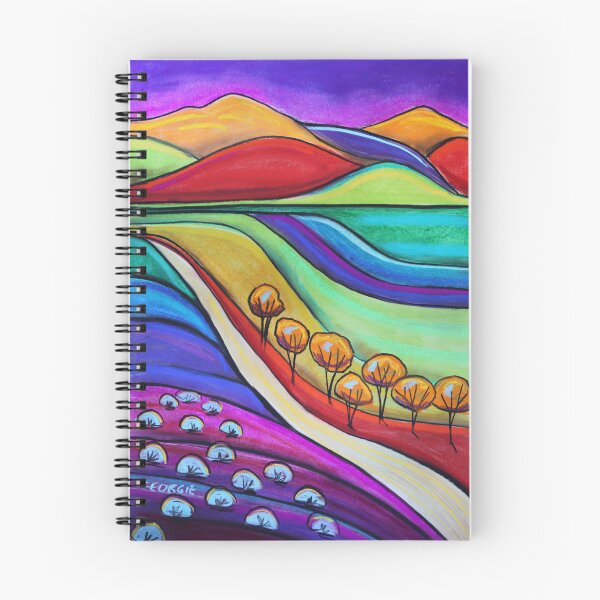 Item preview, Pasteles - Moody Landscape designed and sold by Georgie Sharp.