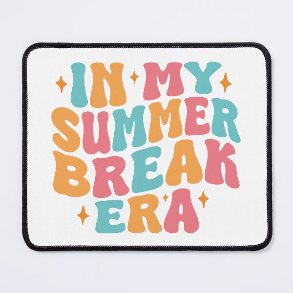 Item preview, In My Summer Break Era, Summertime, Trendy Text designed and sold by ClaudiaGrosso.