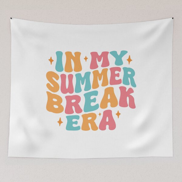 Item preview, In My Summer Break Era, Summertime, Trendy Text designed and sold by ClaudiaGrosso.