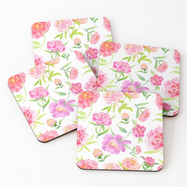 Item preview, All Peonies Pattern designed and sold by andrebalest.art.