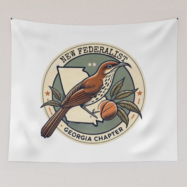 Item preview, Georgia New Federalist  designed and sold by CroakysCorner.