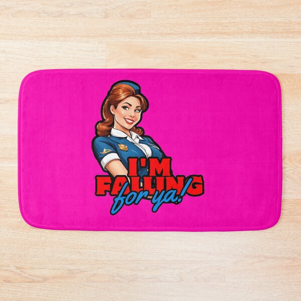 Item preview, I'm falling for you. Stewardess at Work designed and sold by Aquillashop.