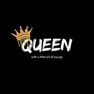 Artwork thumbnail, Jiggs fashion designs -queen quotes by JiggsFashion