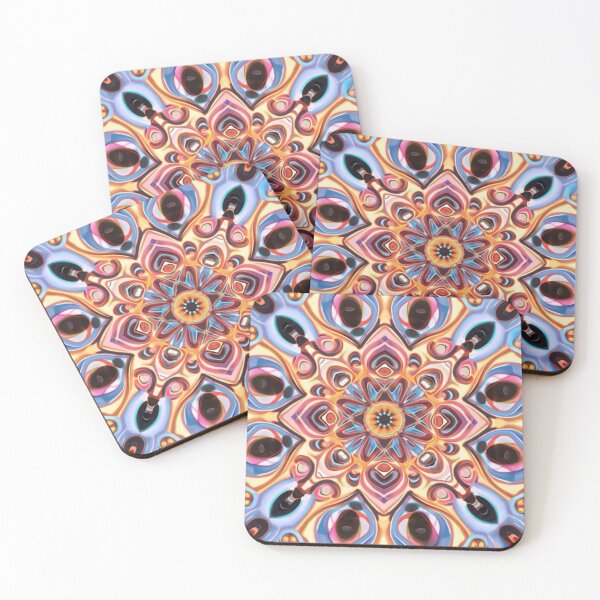 Item preview, Trippy pattern repeating mandala designed and sold by EasyPrints337.