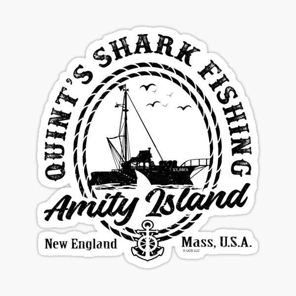 Item preview, Quint's Shark Fishing (Universal © UCS LLC) Lts designed and sold by Alema Art.