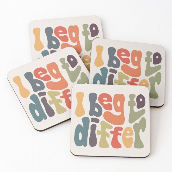 Item preview, I Beg To Differ Word Art designed and sold by Unhinged Heather.