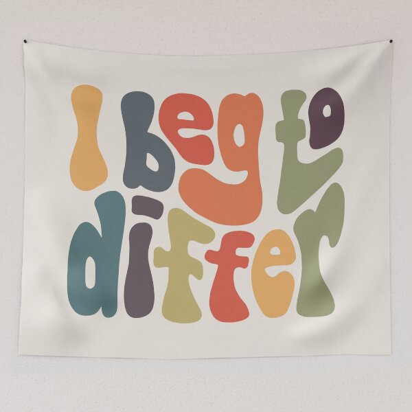 Item preview, I Beg To Differ Word Art designed and sold by Unhinged Heather.
