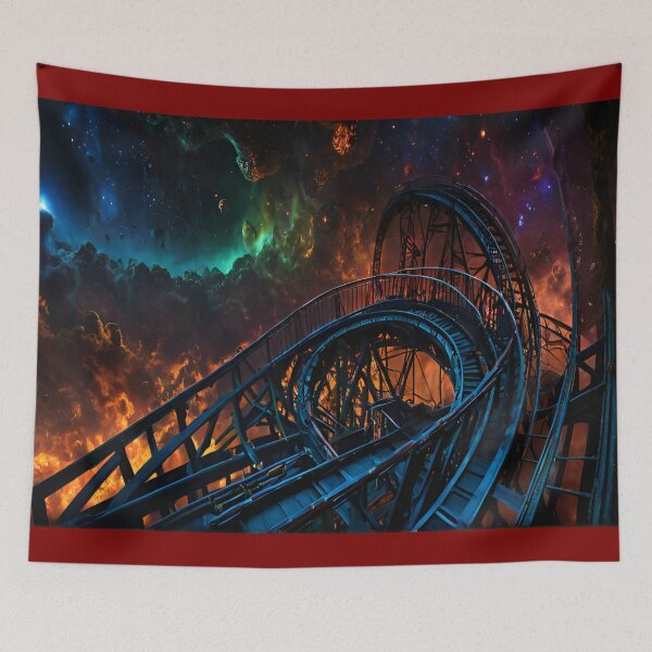 Item preview, Galactic rollercoaster ride into the sea of stars designed and sold by My-Mystic-World.