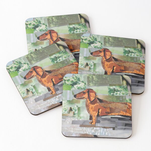 Item preview, Dachshund Strolling in the Park designed and sold by megancoyle.