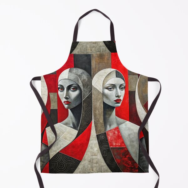 Item preview, Harmony in white and red designed and sold by LumDesignArt.