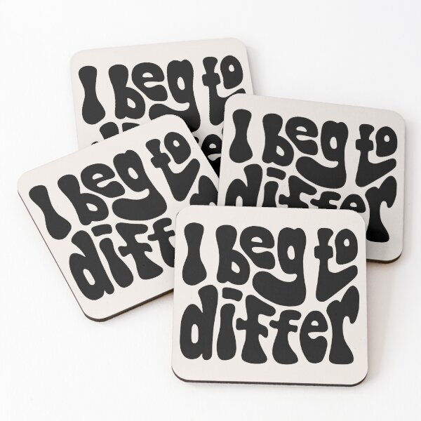 Item preview, I Beg To Differ Word Art designed and sold by Unhinged Heather.
