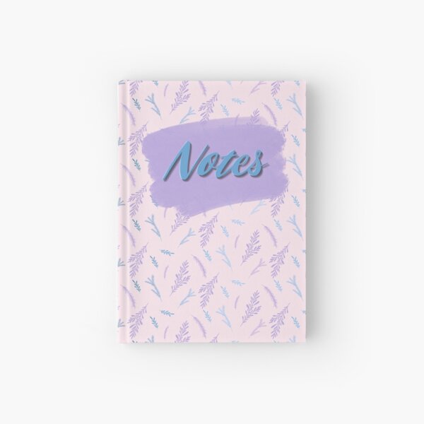 Item preview, Up North - Lavender & Periwinkle on Blush (Notes) designed and sold by Saki Desjardins.