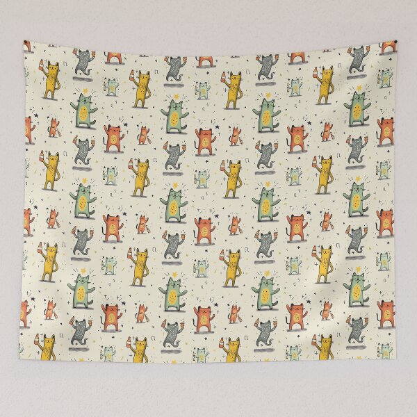 Item preview, Cat Carnival designed and sold by pmdcreations.