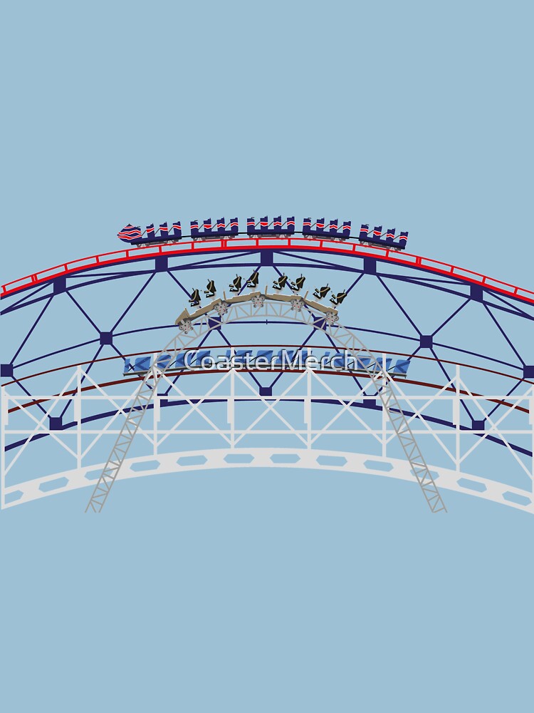 BPB Coaster Race - 3 Iconic Pleasure Beach Rides by CoasterMerch