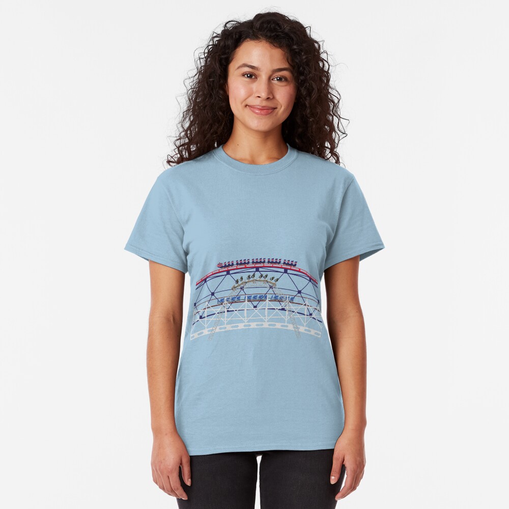 BPB Coaster Race - 3 Iconic Pleasure Beach Rides Classic T-Shirt