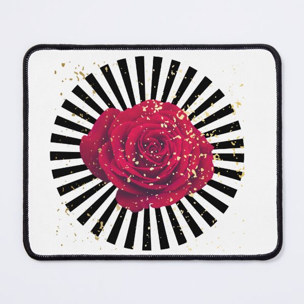 Item preview, Red Rose with Black Stripes designed and sold by becca6125.