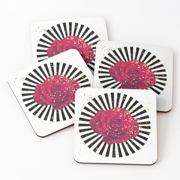 Item preview, Red Rose with Black Stripes designed and sold by becca6125.