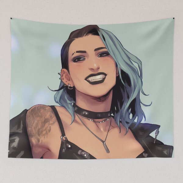 Item preview, Rhea Ripley inspired avatar designed and sold by Nowshin Tasnim.