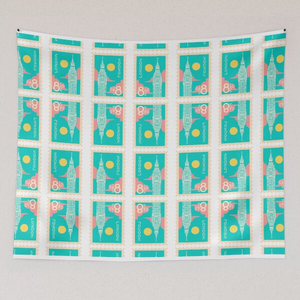 Item preview, London Cityscape Pattern designed and sold by EnchantedDecor.
