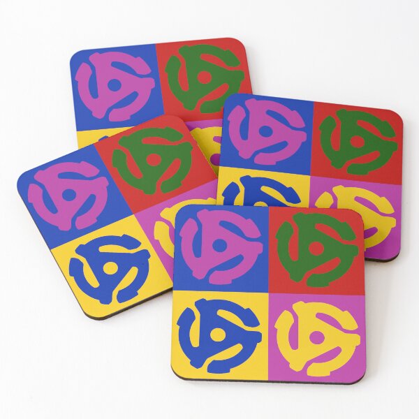 Item preview, 45 RPM Audiophile Record Player Adapter Pop Art  designed and sold by electrovista.