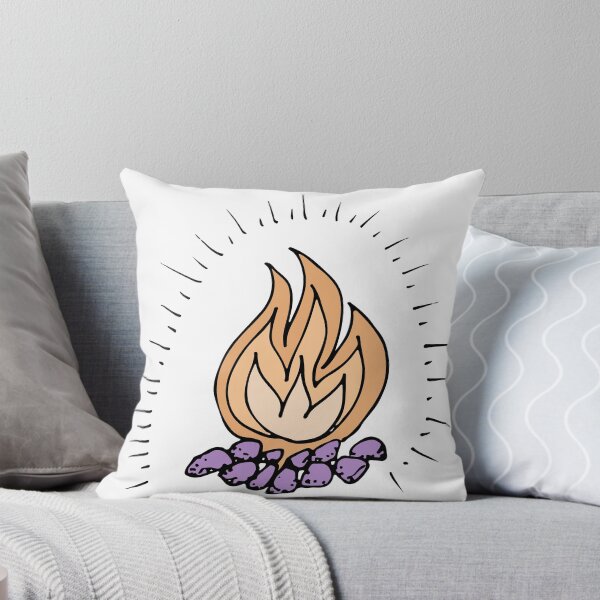 Item preview, Doodle camping fire illustration designed and sold by shushunya13.