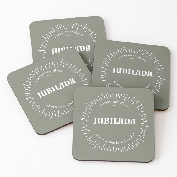 Item preview, Retired, goodbye tension, hello pension! 3.0 (Spanish version) designed and sold by AldeaPod.