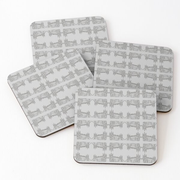 Item preview, Charming London Icons designed and sold by EnchantedDecor.