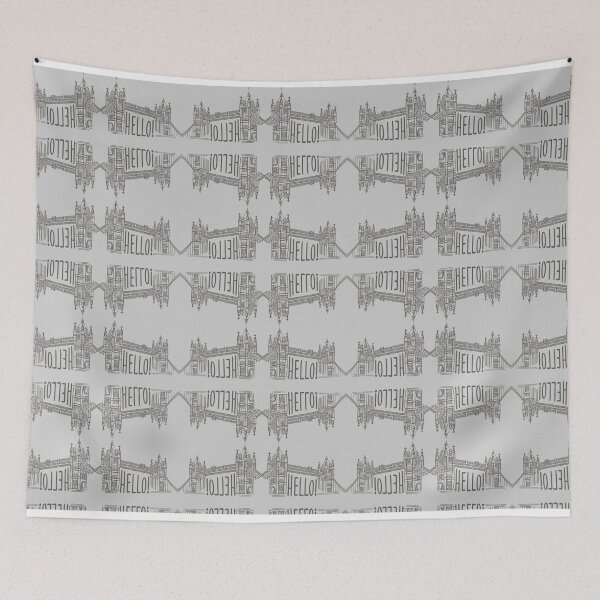 Item preview, Charming London Icons designed and sold by EnchantedDecor.