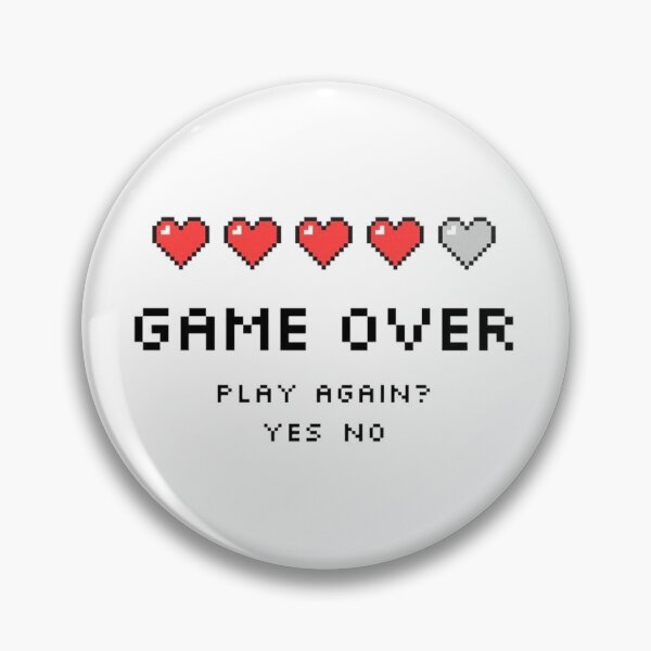 Item preview, Game Over designed and sold by FanWare.