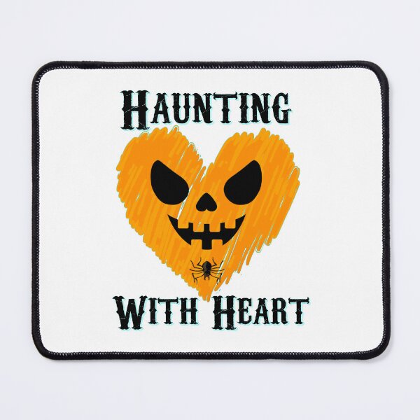 Item preview, Haunting With Heart Black designed and sold by uzasynystersyn.