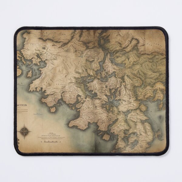 Item preview, Ancient Fantasy Map of Lore - 6 designed and sold by nyathiwa.