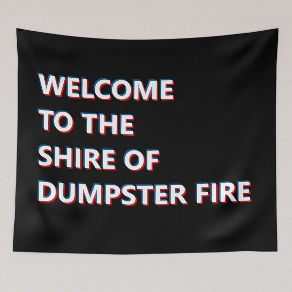 Item preview, Dumpster Fire designed and sold by wildredhead.