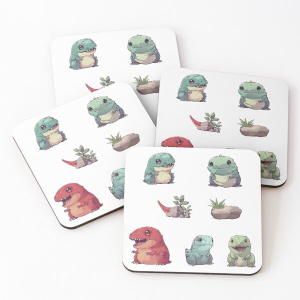 Item preview, Tiny Dinos 2 Sticker Pack designed and sold by Colton Rodie.