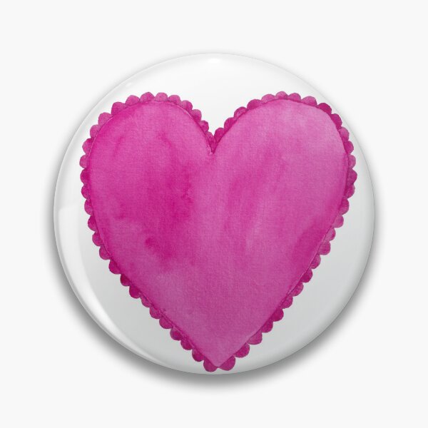 Item preview, Pink Heart Design Watercolour designed and sold by LaniMaeCreative.