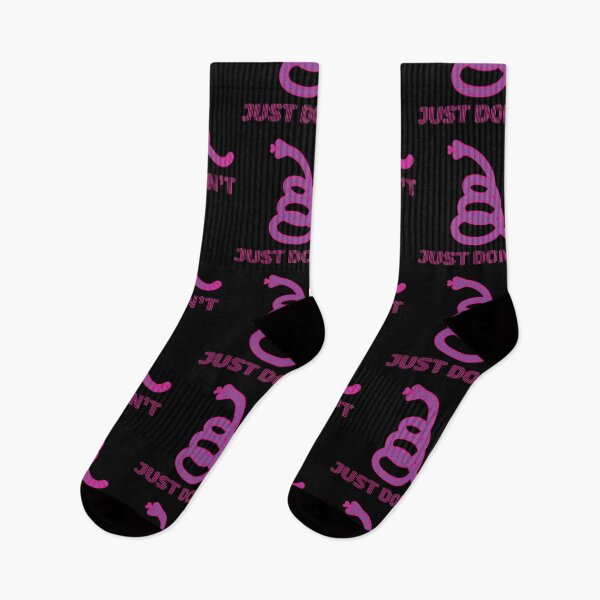 Item preview, JUST DONT - 80s - Don't Tread on Me Purple Gadsden Snake Flag designed and sold by pelagio.