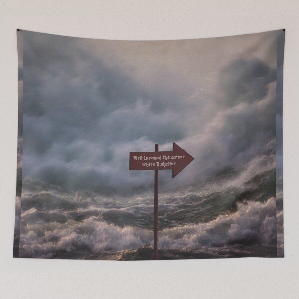 Item preview, Hell is round the corner where I shelter designed and sold by mensijazavcevic.