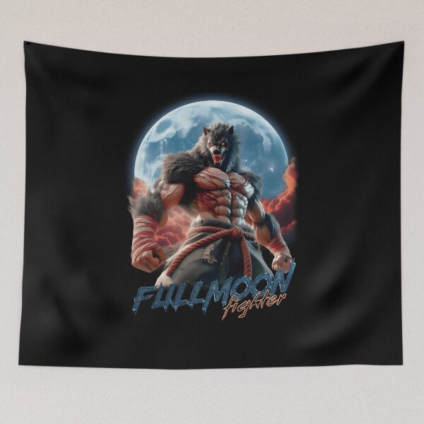 Item preview, Fullmoon Fighter designed and sold by Black Wolf Style.