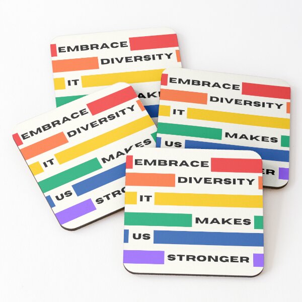 Item preview, Pride | Embrace Diversity, It Makes Us Stronger designed and sold by DJ-Portable.