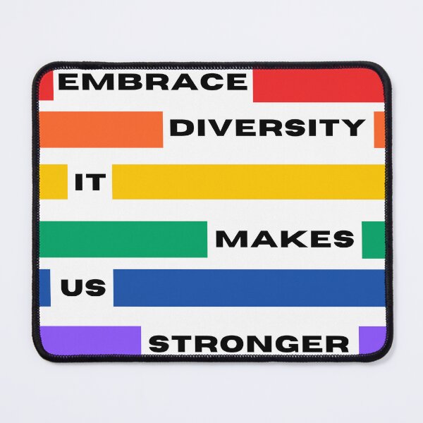 Item preview, Pride | Embrace Diversity, It Makes Us Stronger designed and sold by DJ-Portable.