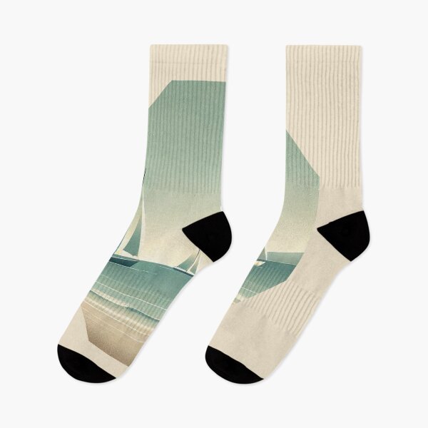 Item preview, Vintage Sailboat, Hamptons Scene designed and sold by CrypRenaissance.