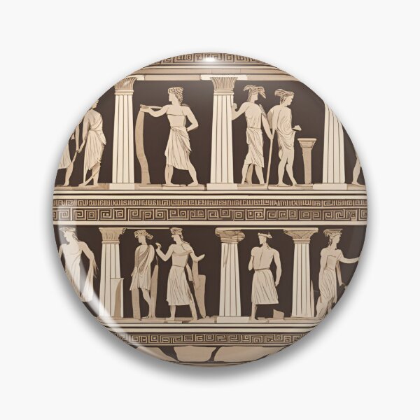 Item preview, Ancient Greek Treasures: Artistic Patterns designed and sold by palavar.