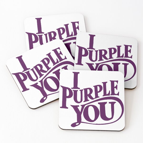 Item preview, I Purple You designed and sold by manbaito.
