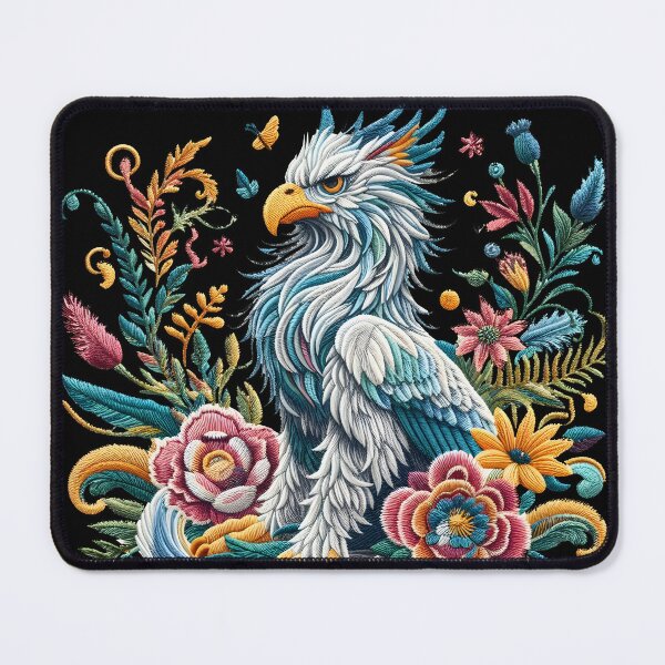 Item preview, griffon embroidery designed and sold by aliraweb.