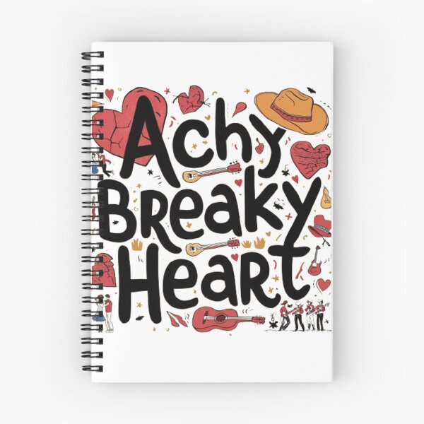 Item preview, Achy Breaky Heart designed and sold by SztylishDesigns.